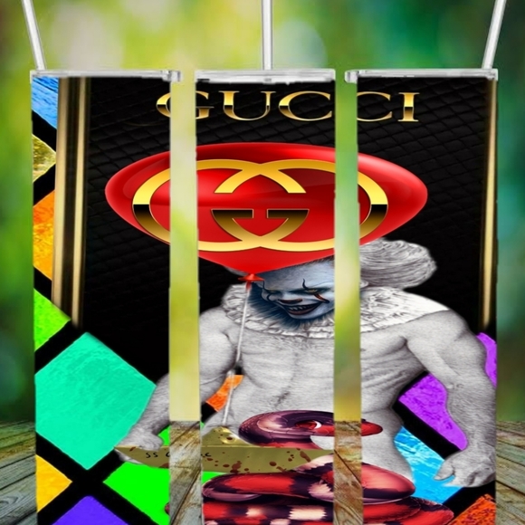 Halloween Special Editions clown horror luxury tumbler - Picture 3 of 3